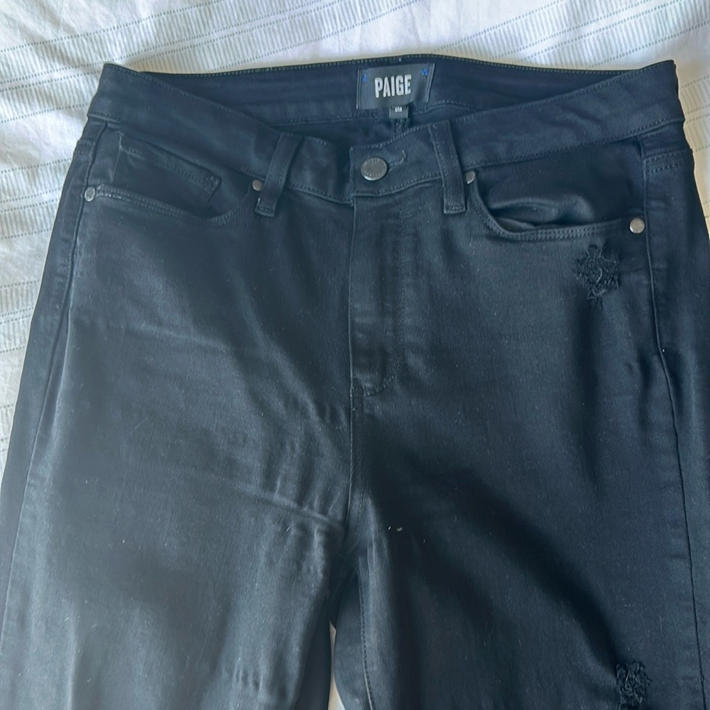 Page black skinny jeans